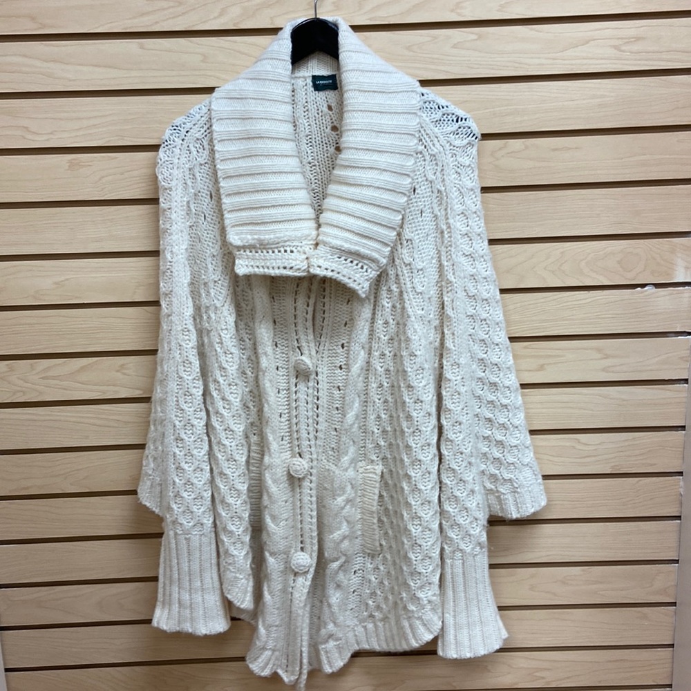 La Redoute women long cardigan sweater size 10 to 14